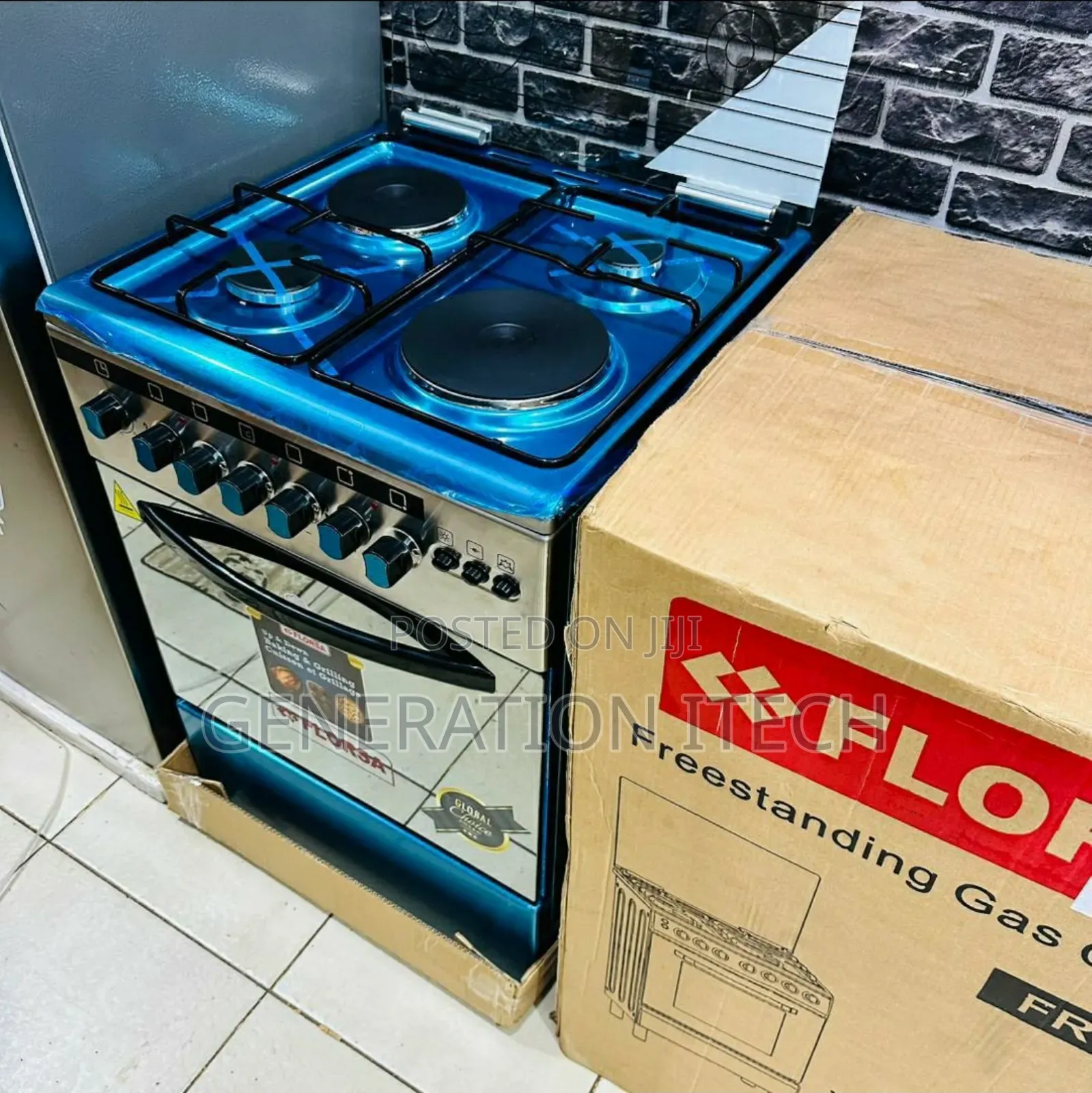 Florsa Gas Cooker With 4burners