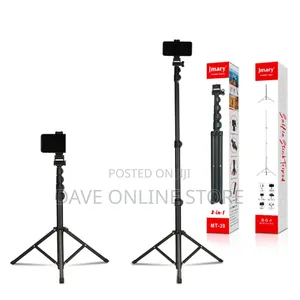 Jmary Portable Tripod, 2 in 1, Model Mt-39