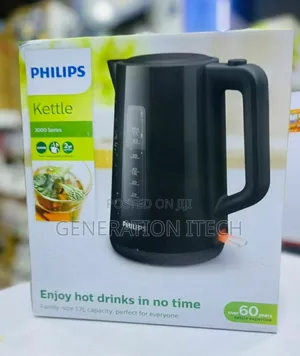 Phillips Electric Water Kettle- 1.7l - Water Level Indicator