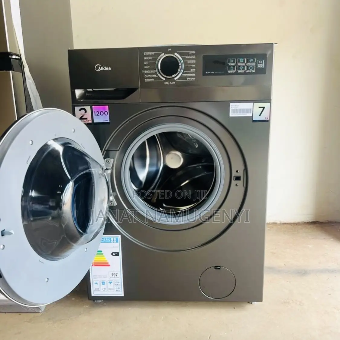 Midea Washing Machine Front Loader 10kgs