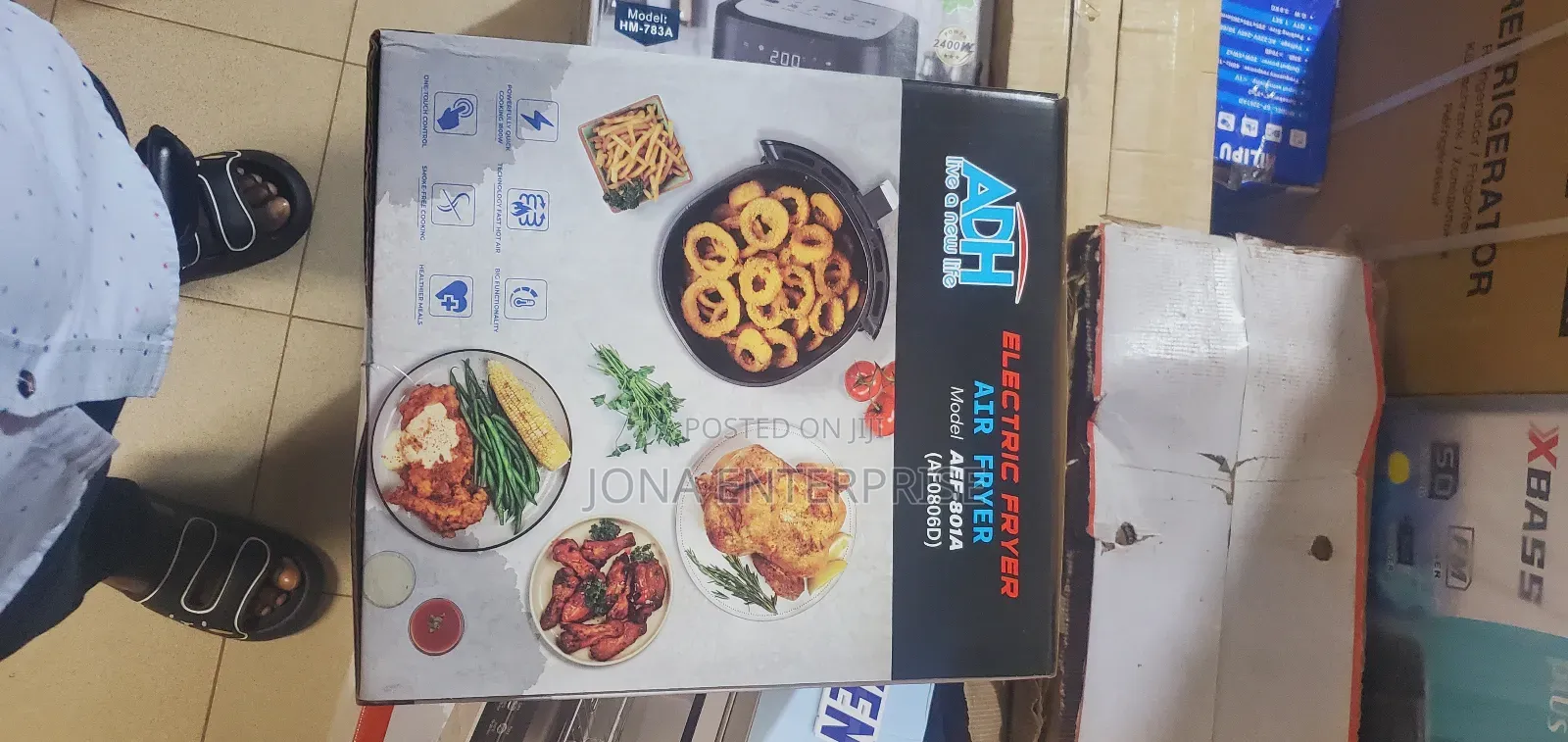 Adh Electric Airfryer 8litres