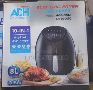 Adh Electric Airfryer 8litres