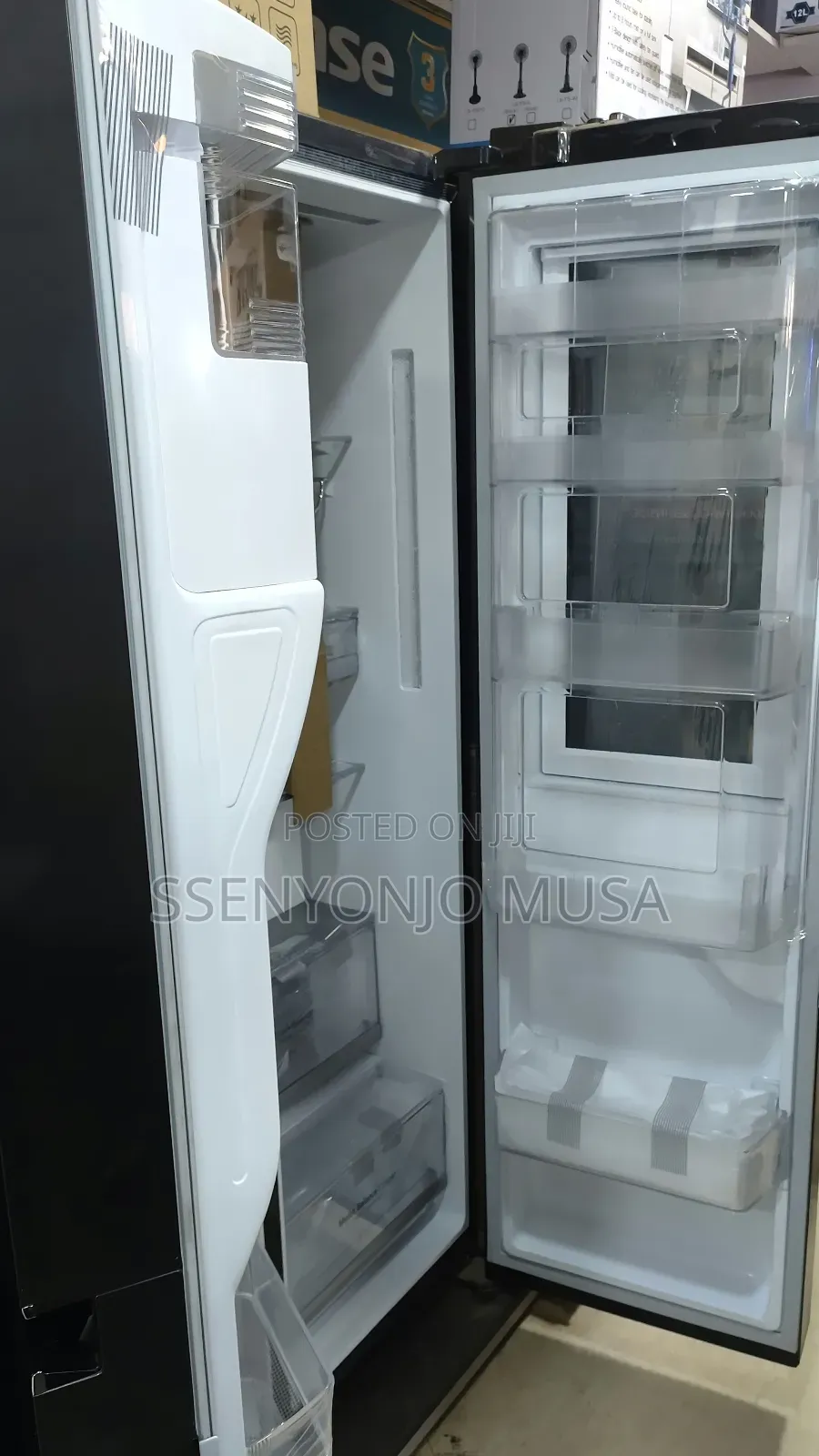 Lg 674l Side-by-Side Fridge - Knock Twice