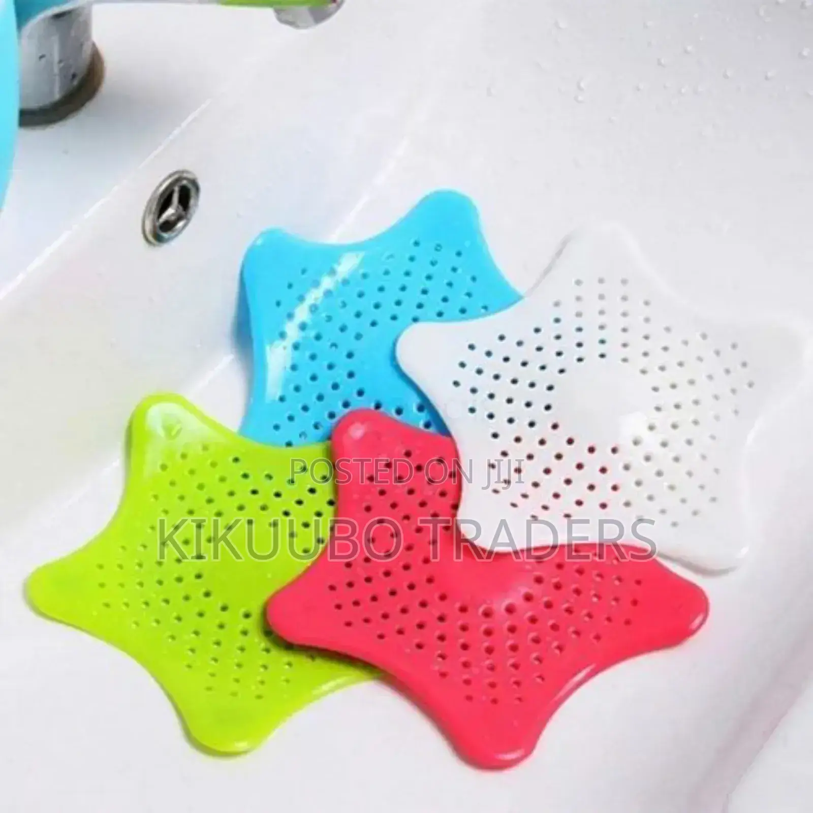 Silicone Sink Drain Mats (4pcs)