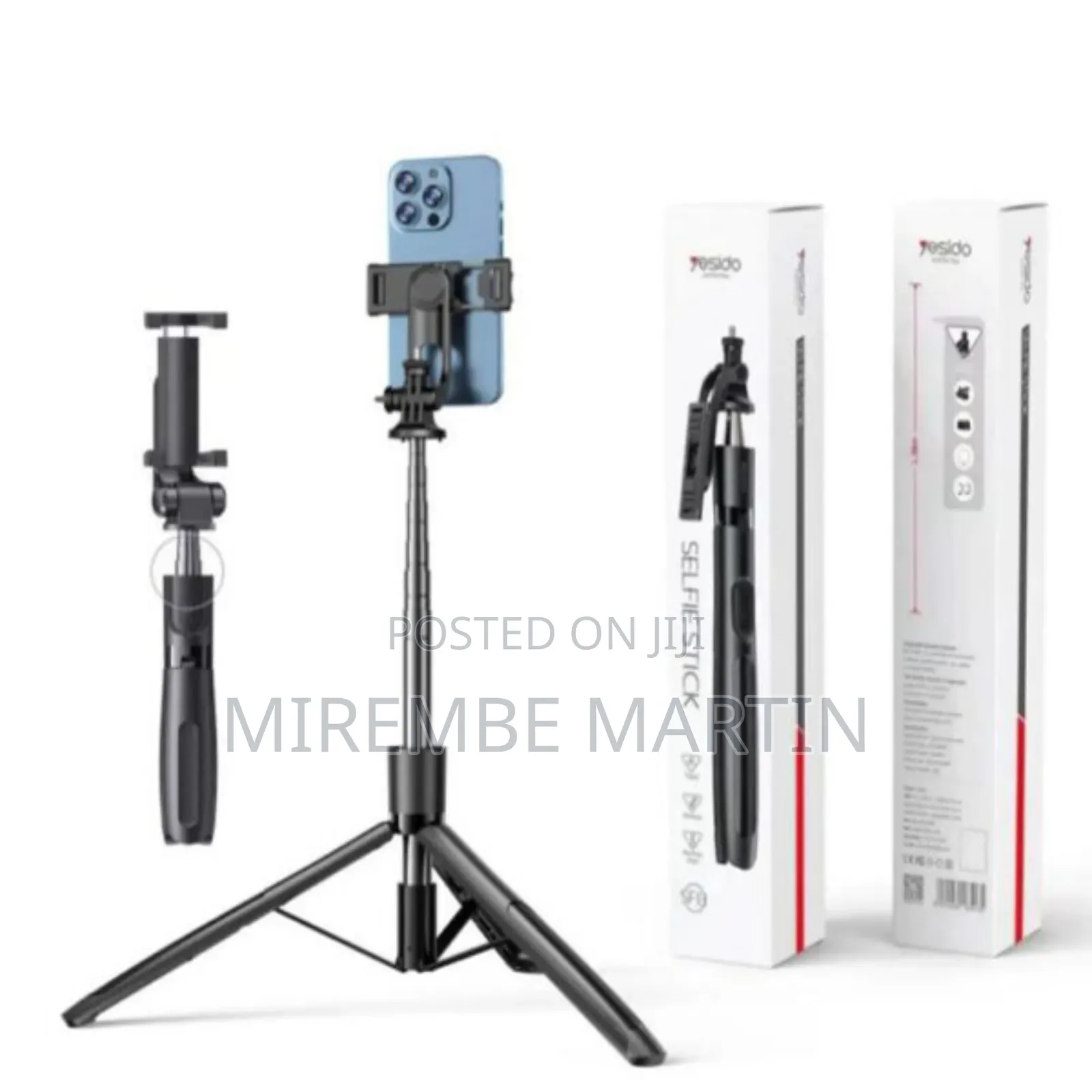 Yesido Wireless Bluetooth Selfie Stick Mobile Sf13