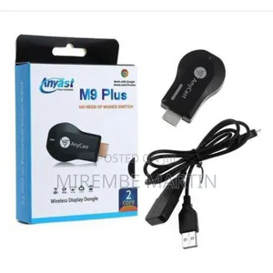 Anycast M9 Plus Wi-Fi Display Dongle Receiver - 1080p- Black