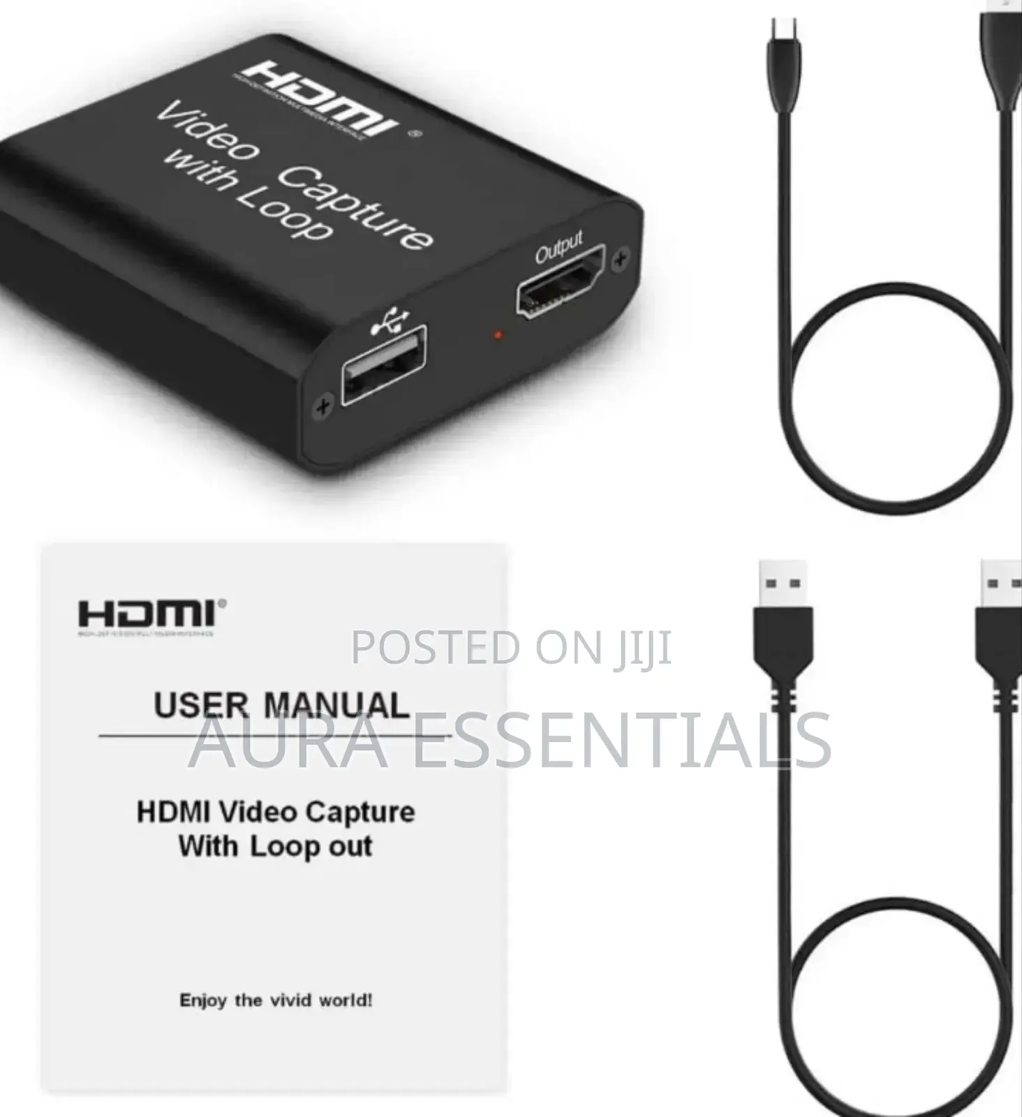 Microware Video Capture Card With Loop Out