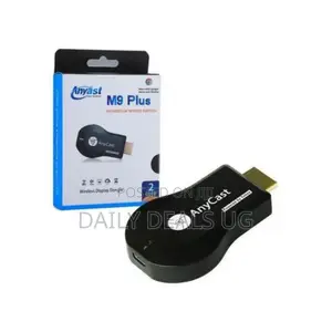 M9 Plus Anycast Wifi Hdmi Display Tv Dongle - Black