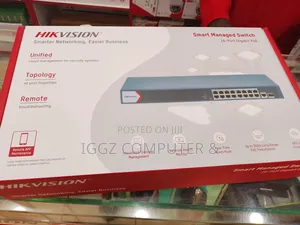 Hik Vision 16-Port Poe Gigabit Switch