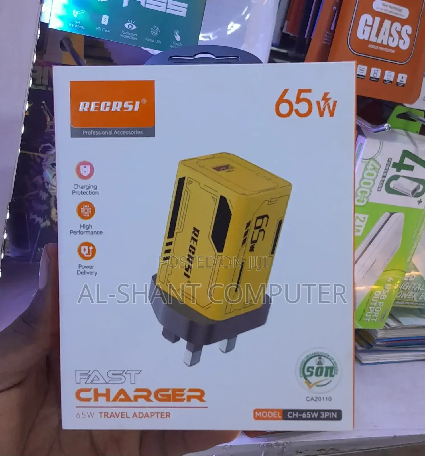 Recrsi 65w Fast Charger/Power Adapters