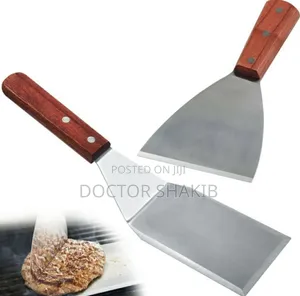 2 Stainless Steel Grill Spatulas