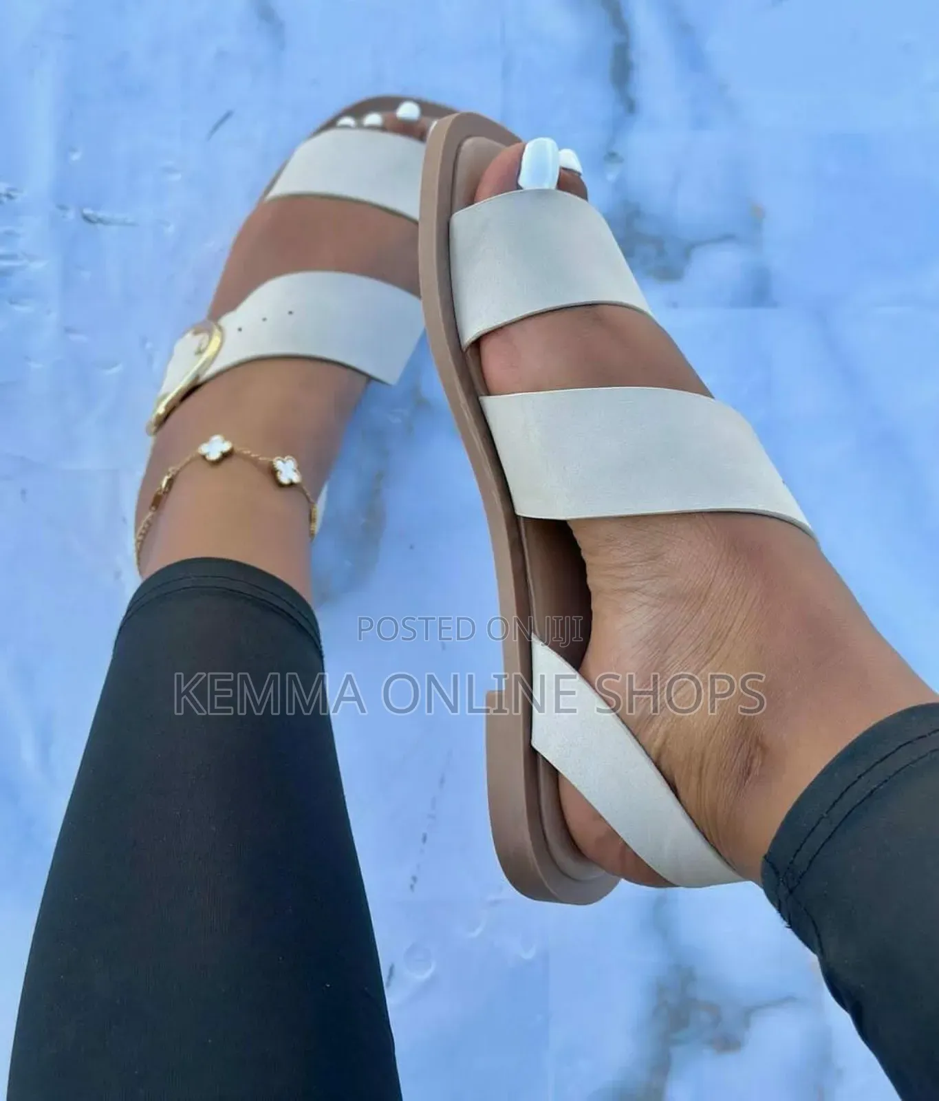 Slip on Strap Sandals