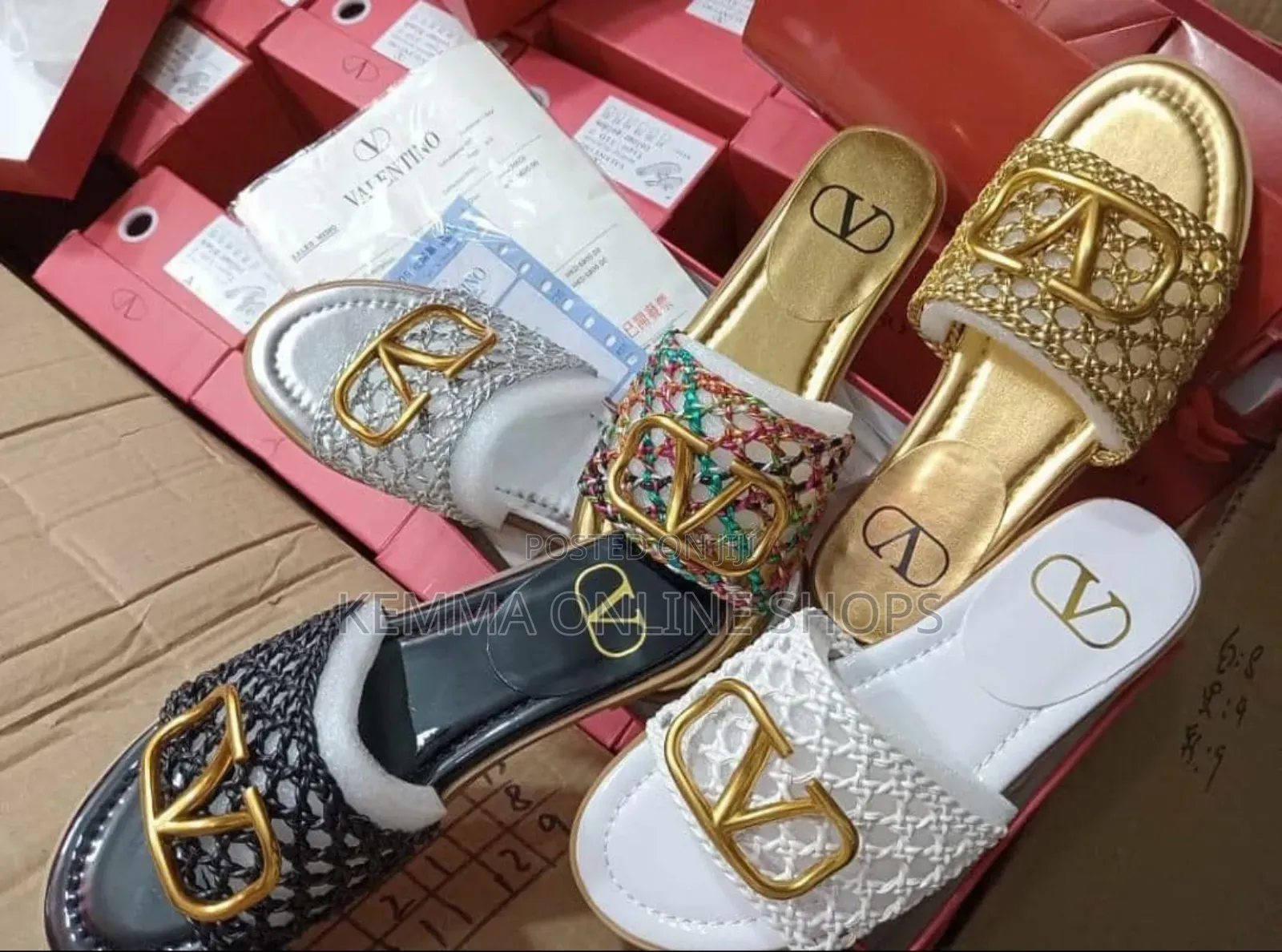 Slip on Strap Sandals