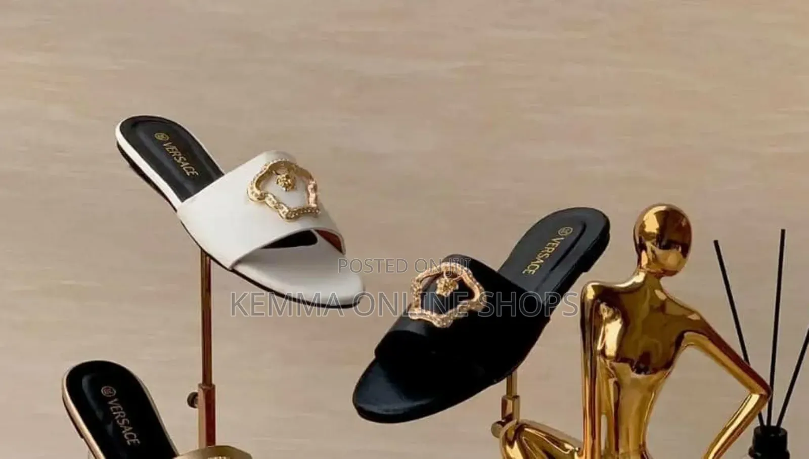 Slip on Strap Sandals