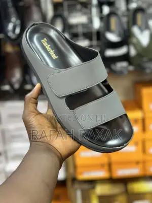 Original Grey Timberland Luxury Double Strap Rich Sandals