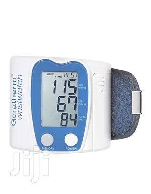 German Geratherm Digital Blood Pressure Monitor Wristwatch
