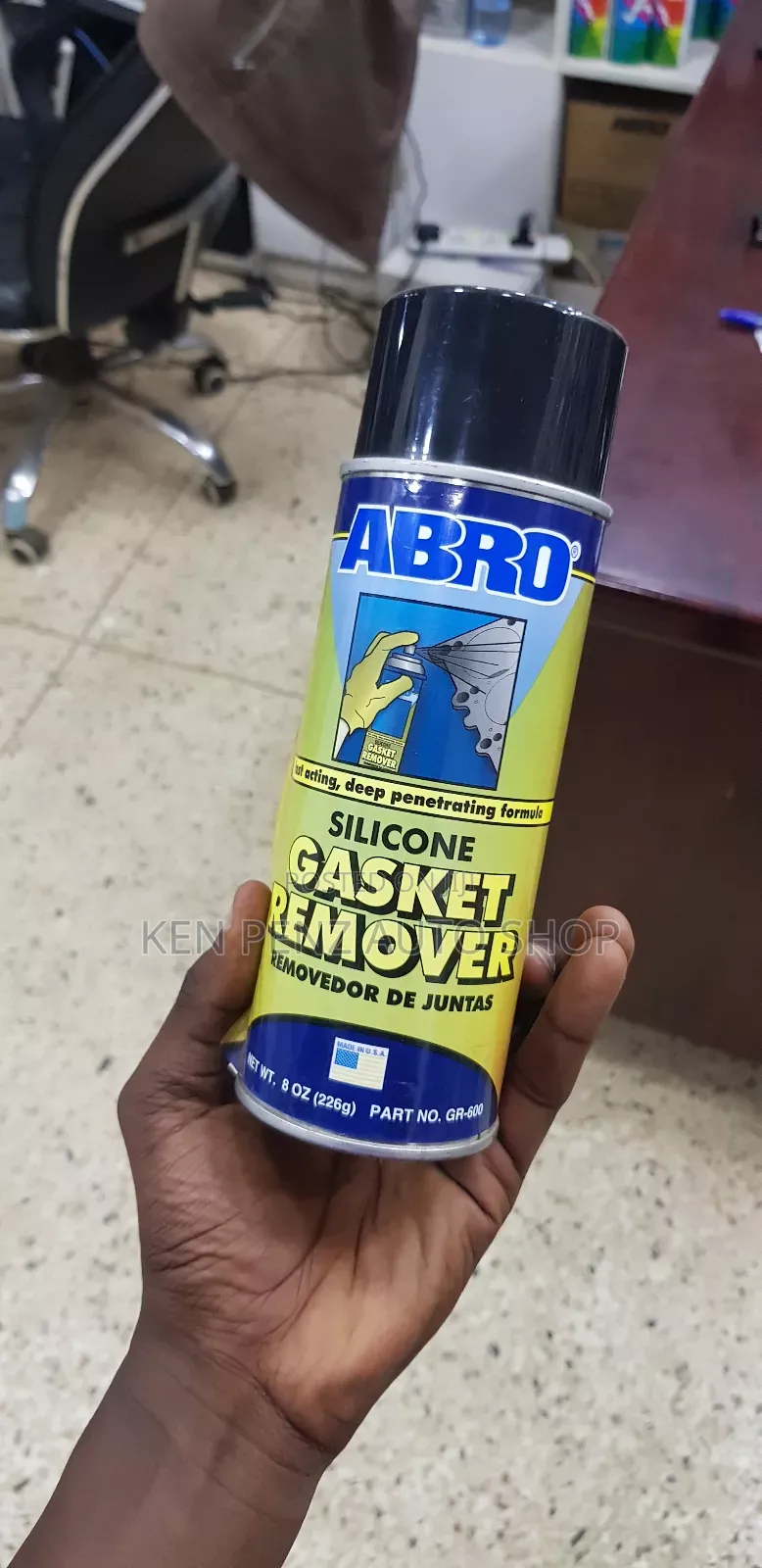 Gasket and Silicone Remover Spray