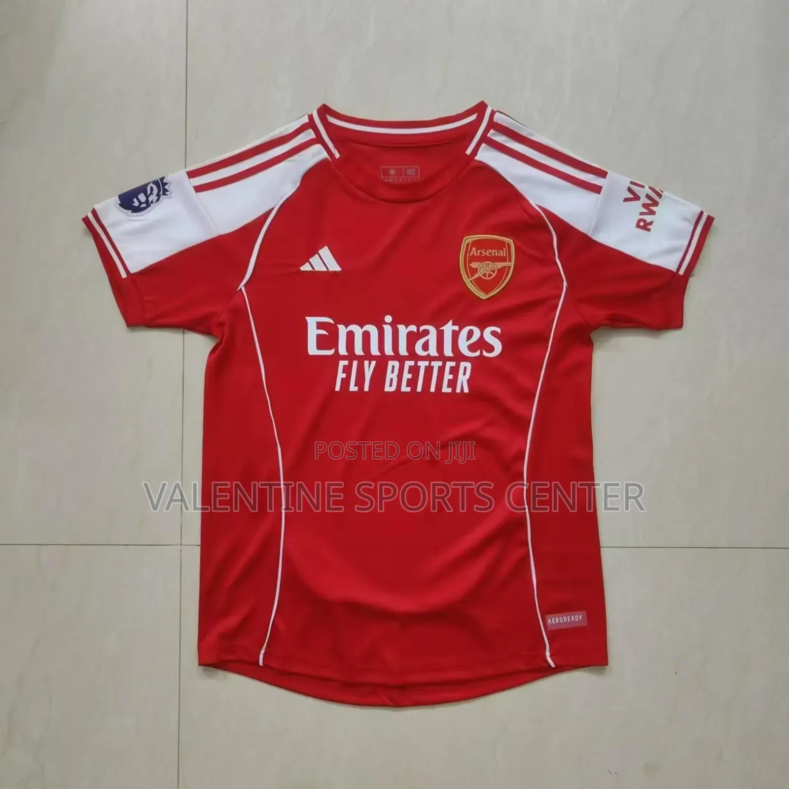 Club Jersey Red Colour Original Material