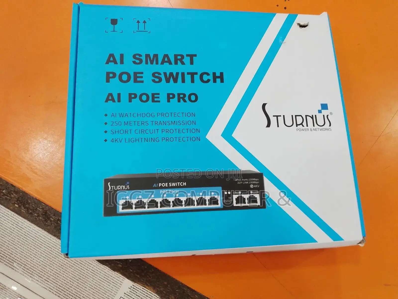 Sturnus 8 Port Ai Poe Switch