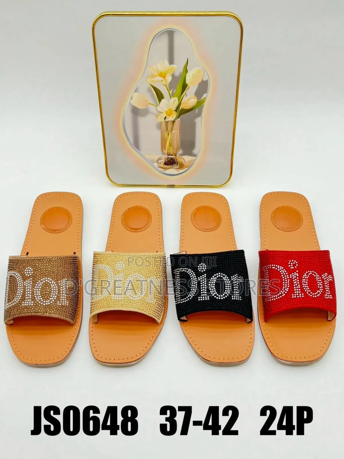 Laddies Flat Sandals