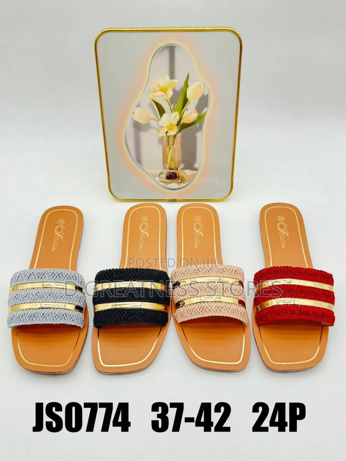 Laddies Flat Sandals