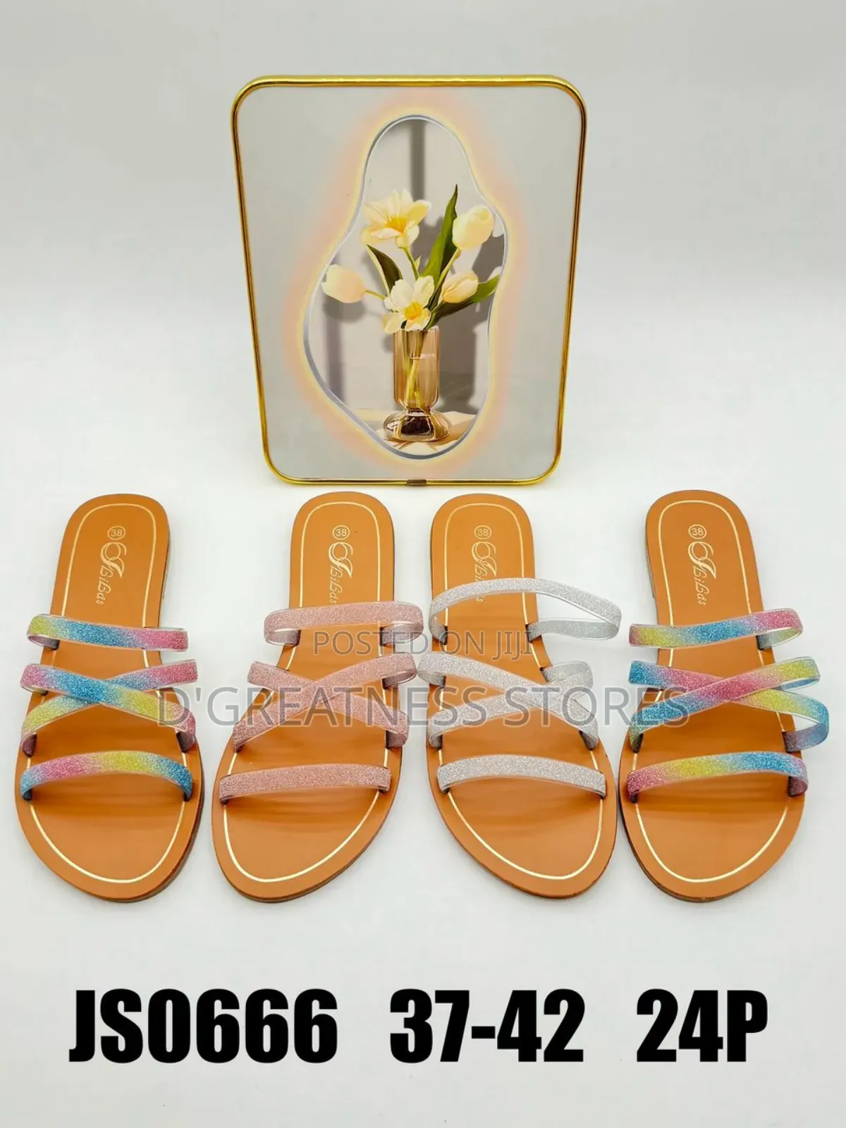 Laddies Flat Sandals