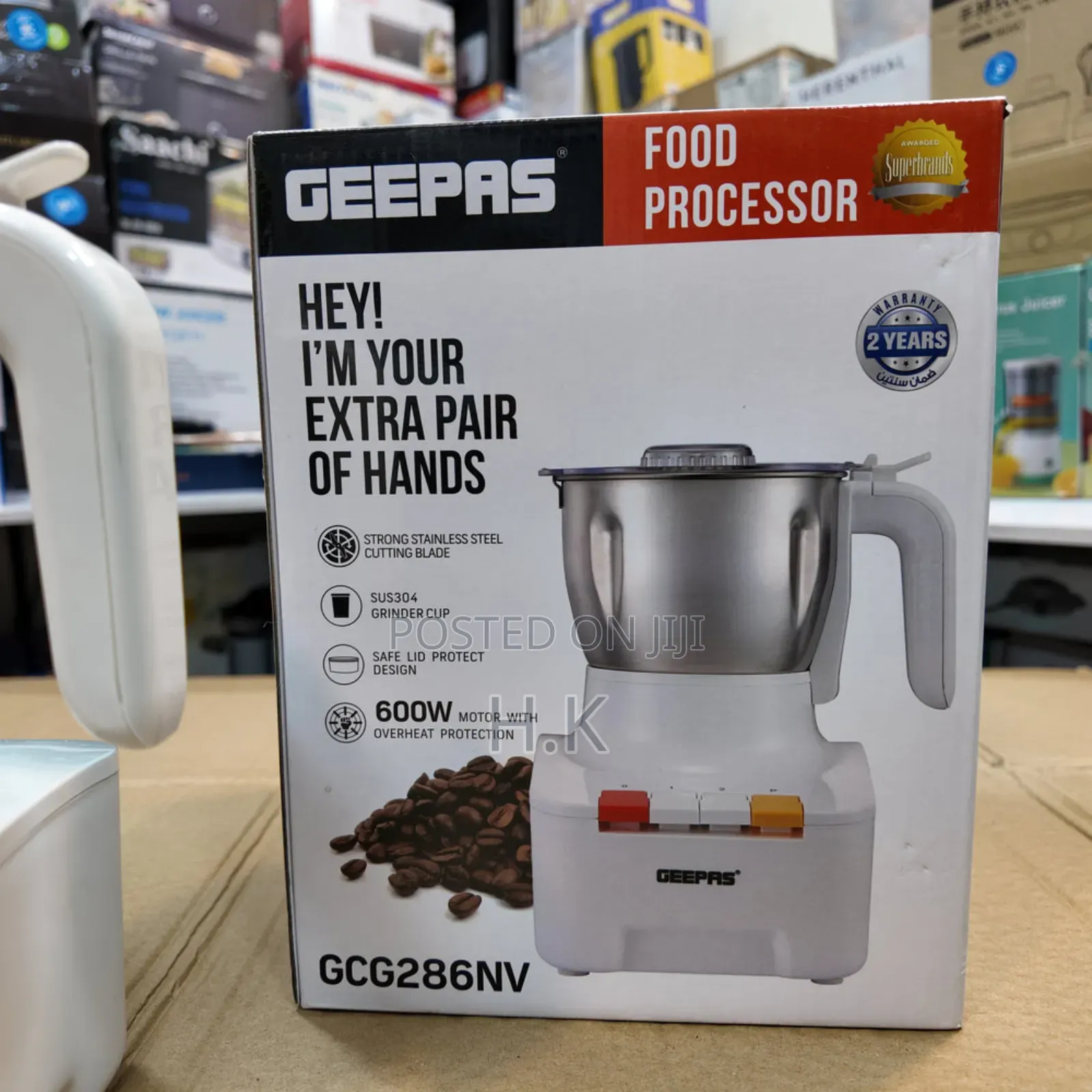 Geepas Gcg286nv Food Processor or Coffee Grinder.