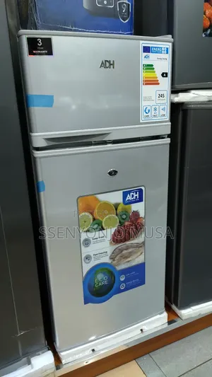 Adh Fridge 108l Double Door Top Mount Freezer