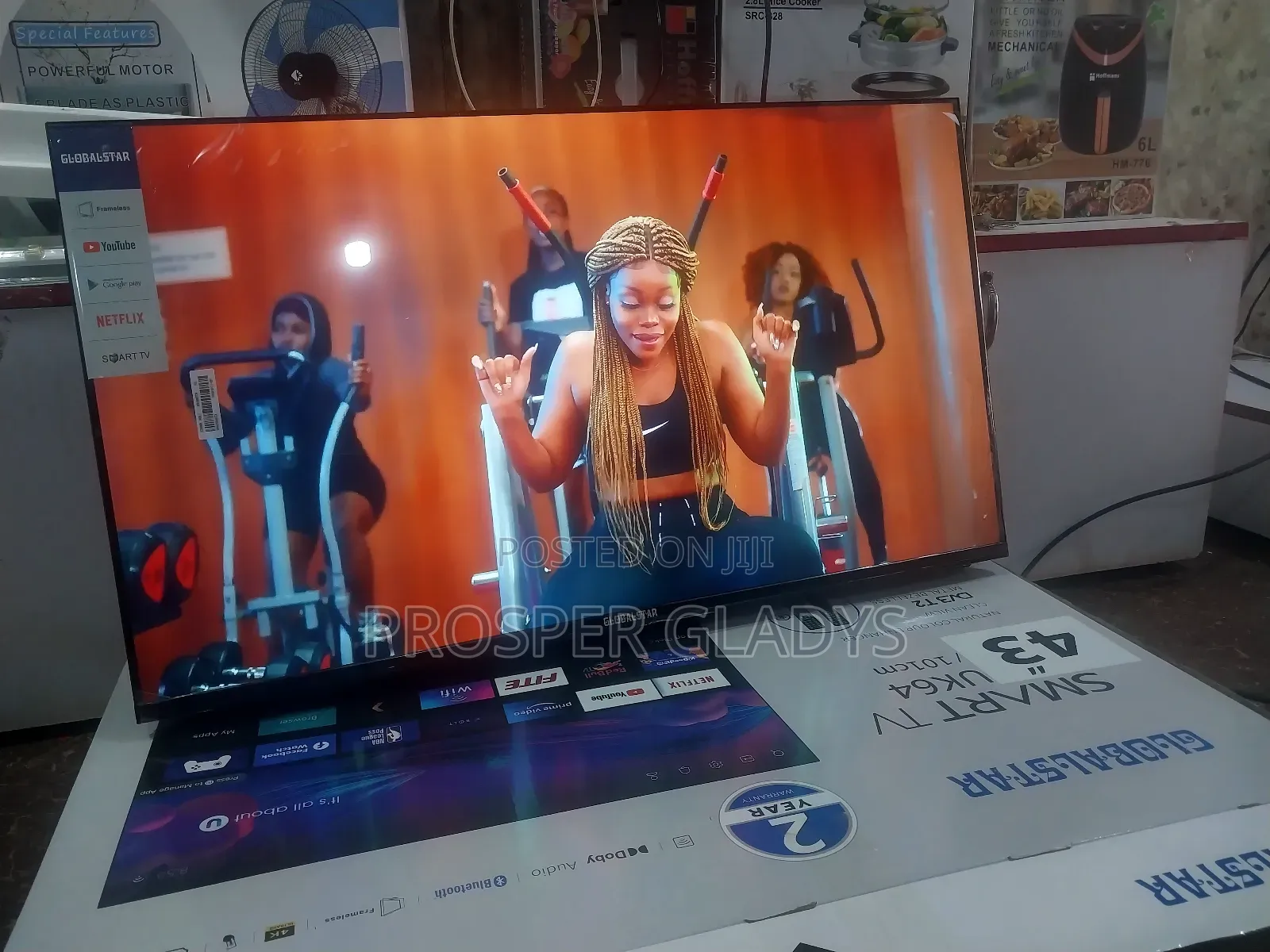 43 Inches Led Global Star Smart Digital Flat Screen .
