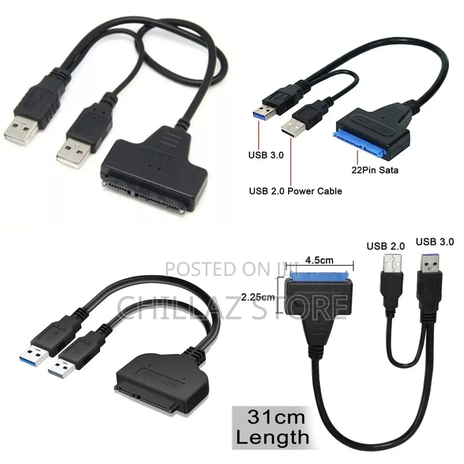 Usb 2.0 to Sata Cable.