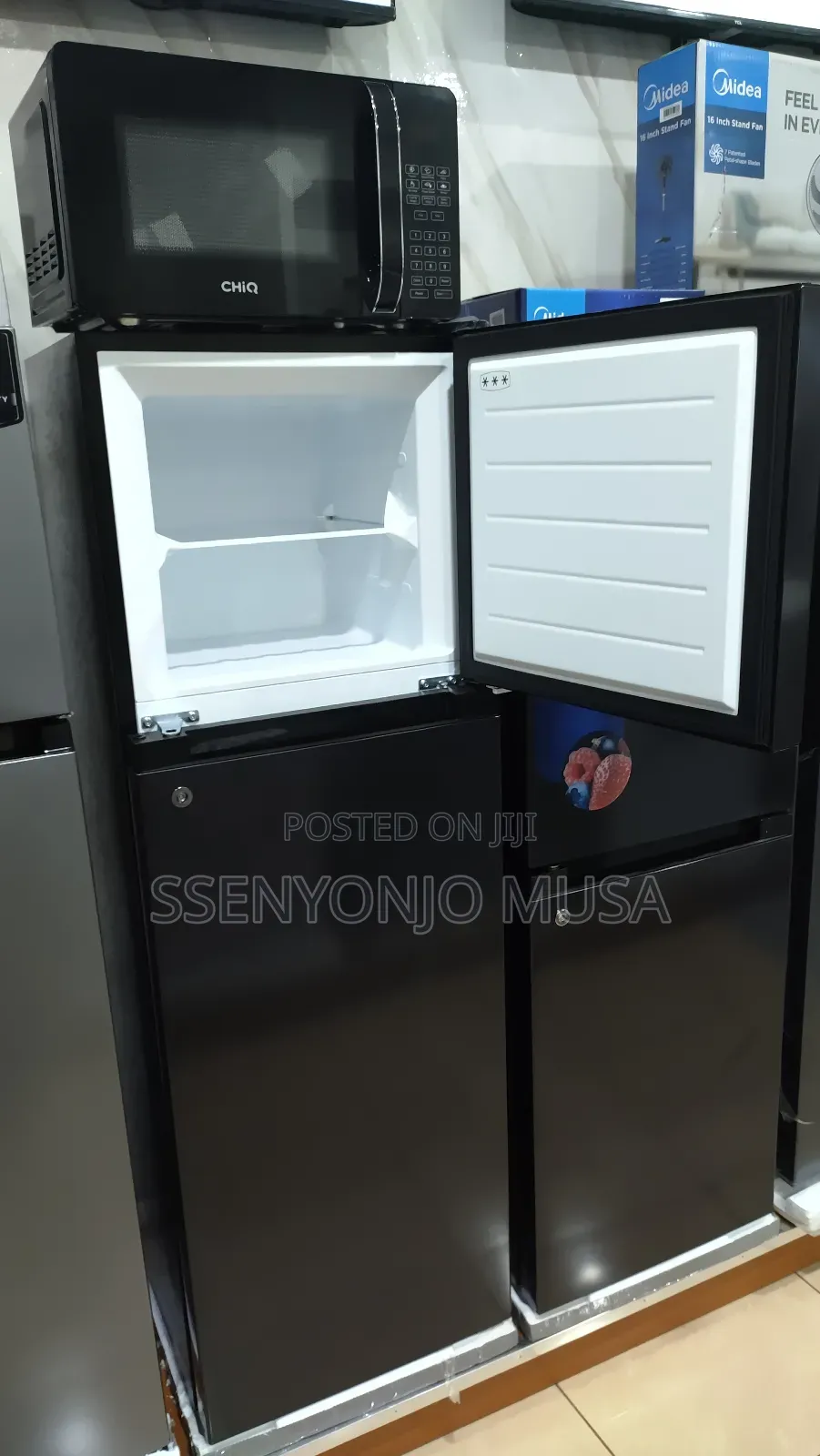 Midea Fridge 237l Double Door With Top Mount Freezer