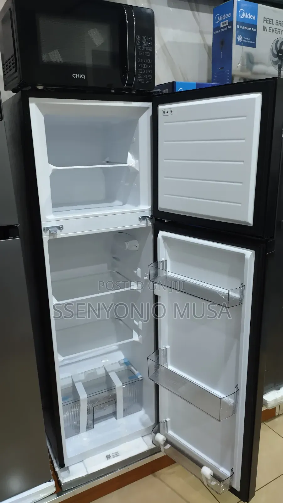 Midea Fridge 237l Double Door With Top Mount Freezer
