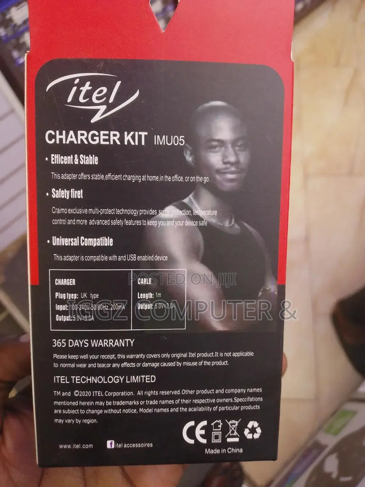 Itel Smart Phone Charger
