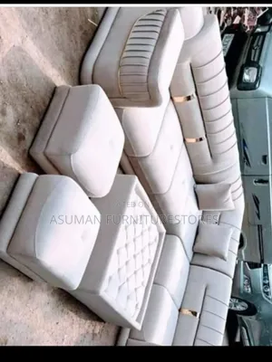 Luxury 6seater L-Shape Sofa Set Call Us On
