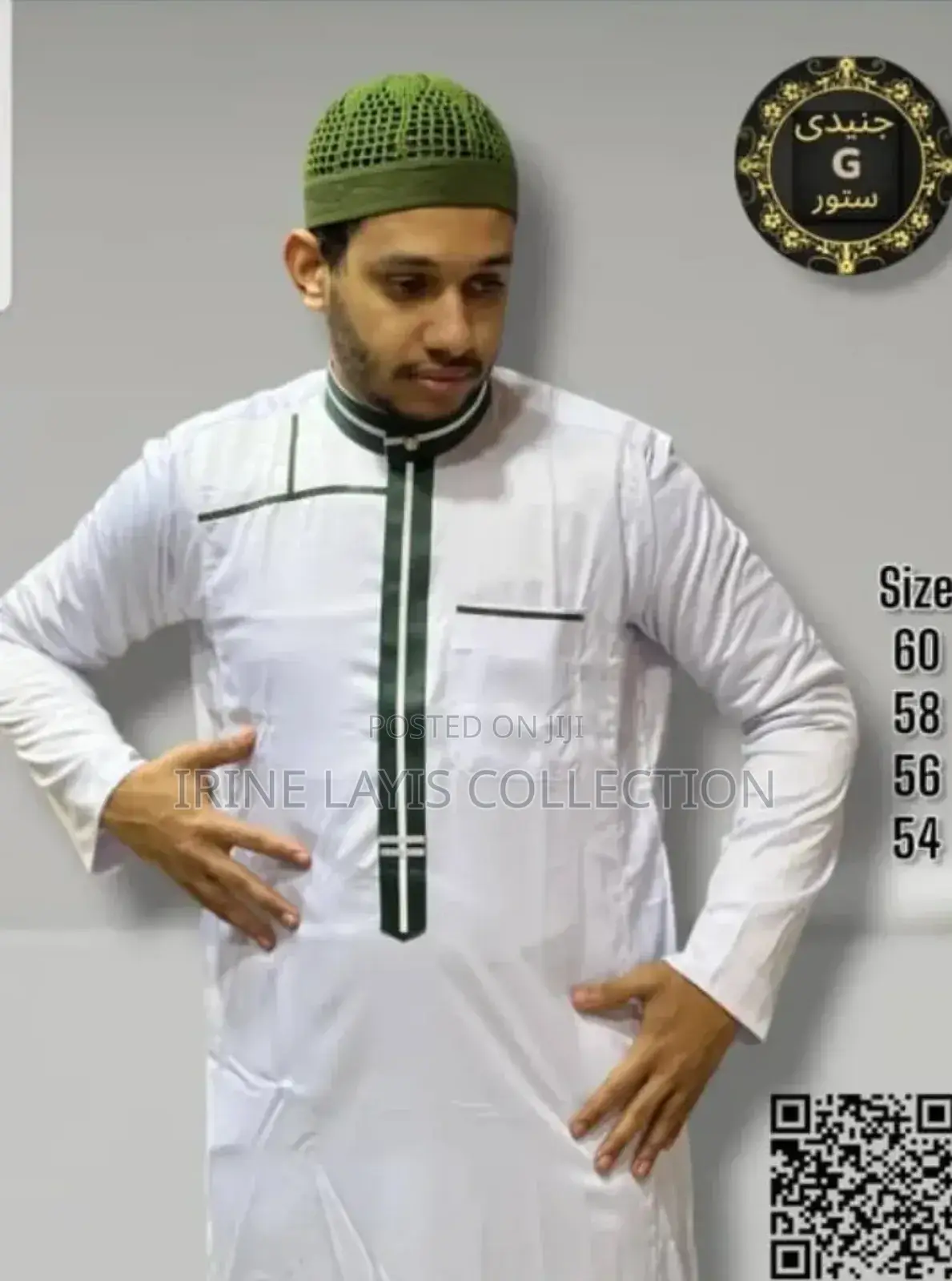 Mens Turkish Moslem Kanzus