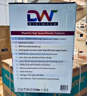Digi Wave 4litres Heavy-Duty Commercial Blender