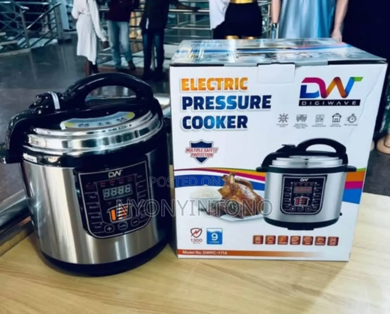 Digi Wave 9litres Digital Electric Pressure Cooker