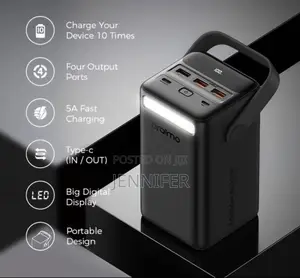 Oraimo Power Bank 50000mah Pd3.0 Qc3.0; 10-Times Device