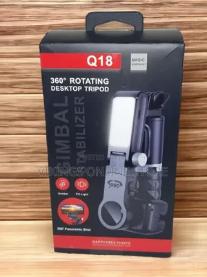 Q18 Gimbal Stabilizer: 360degree Rotation