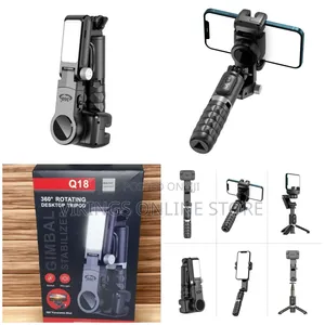 Q18 Gimbal Stabilizer: 360degree Rotation
