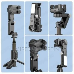 Q18 3-Axis Smartphone Gimbal With Selfie Stick Tripod