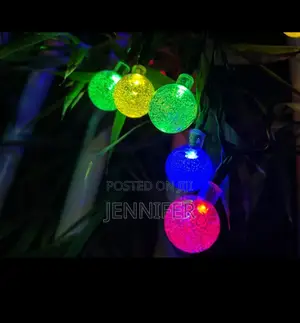 Outdoor Solar String Lights, Leds With 8 Lighting Modes