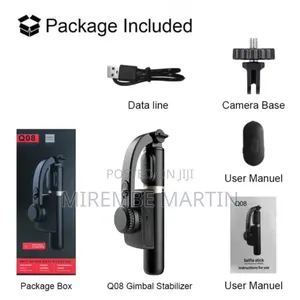 Q08 Smart Shooting Anti Shake Selfie Stick Tripod