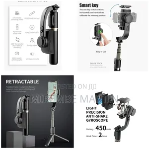 Q08 Smart Shooting Anti Shake Selfie Stick Tripod