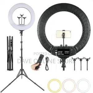 Rl-21 Led Ring Light (Led Soft Ring Light) With Tripod Stand