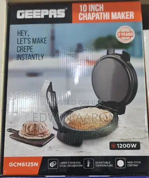 Geepas 10 Inch Electric Chapati Maker