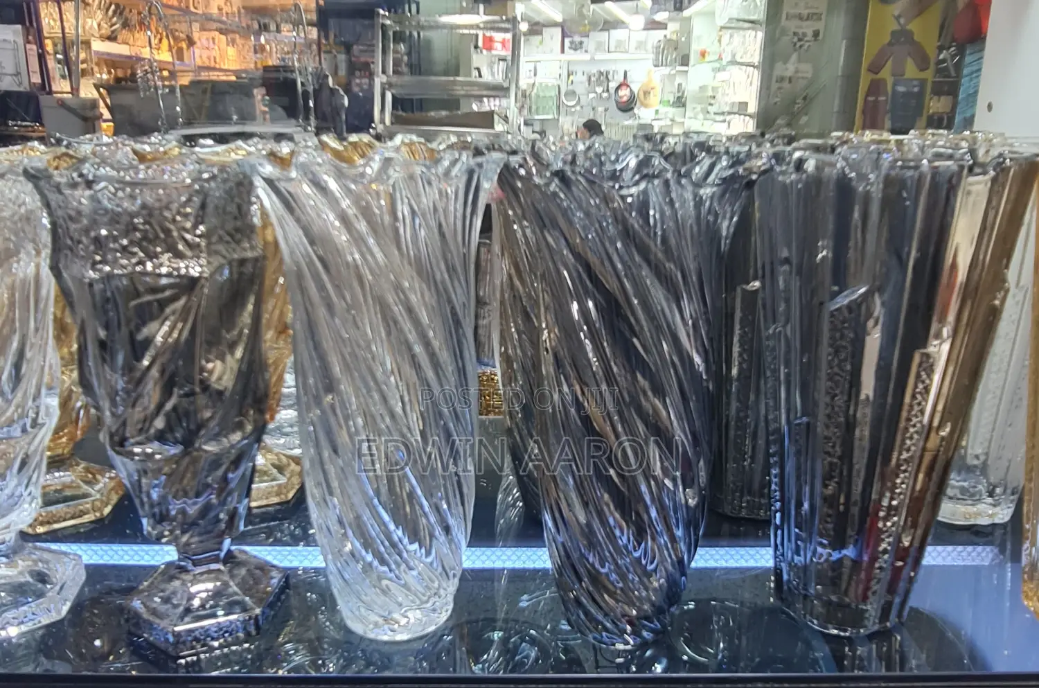 Decorative Glass Flower Vases