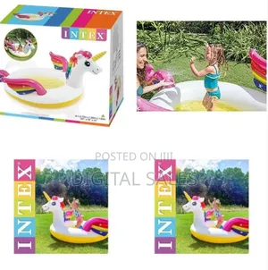 Intex Inflatable Mystic Unicorn Baby Kids Swimming Pool -