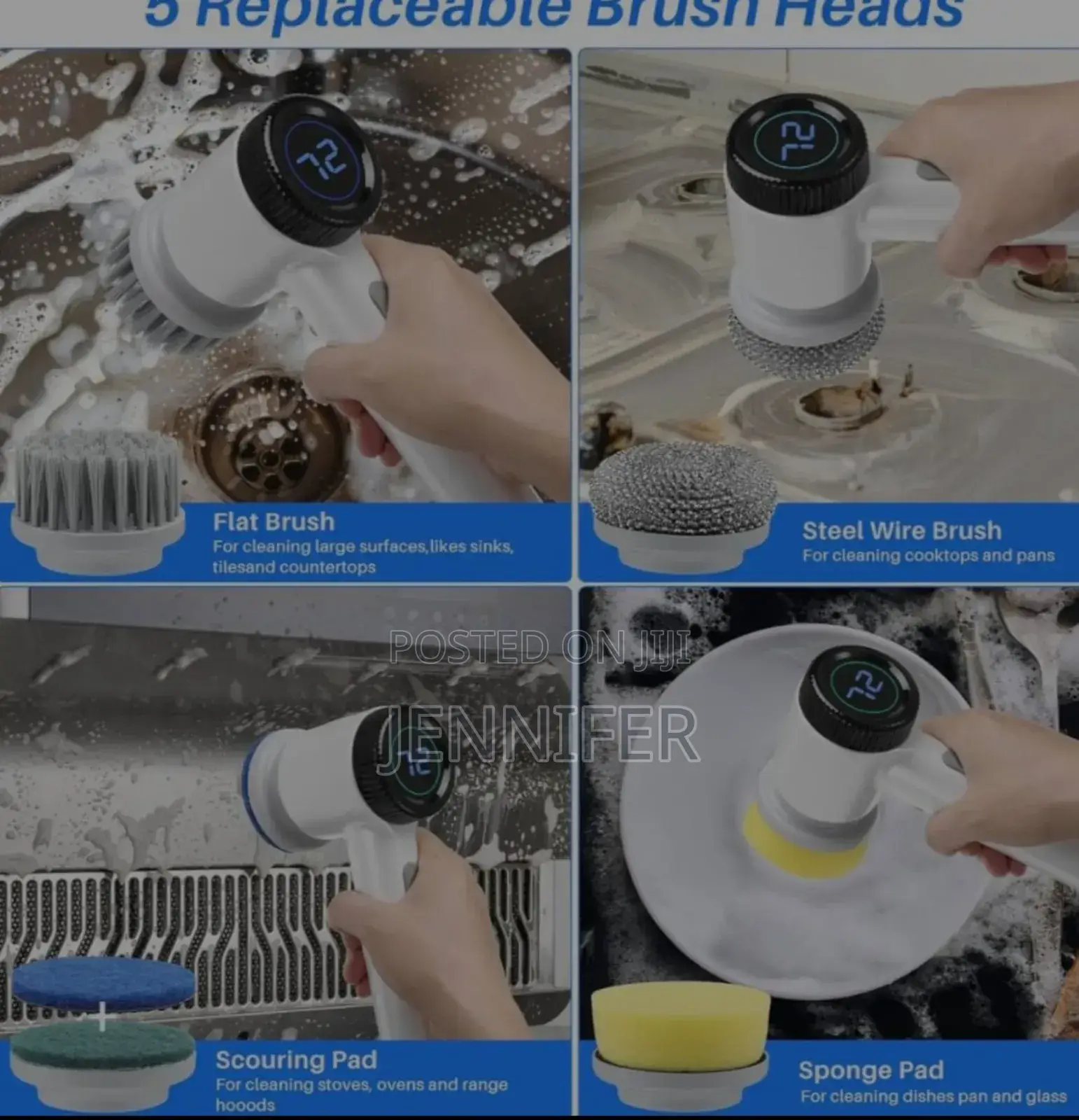 5 in 1 Electric Cleaning Brush