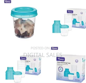 5pcs Set Breast Milk Storage Containers